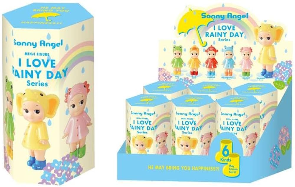 Amazon.co.jp: Sonny Angel mini figure I LOVE RAINY DAY Series 1個