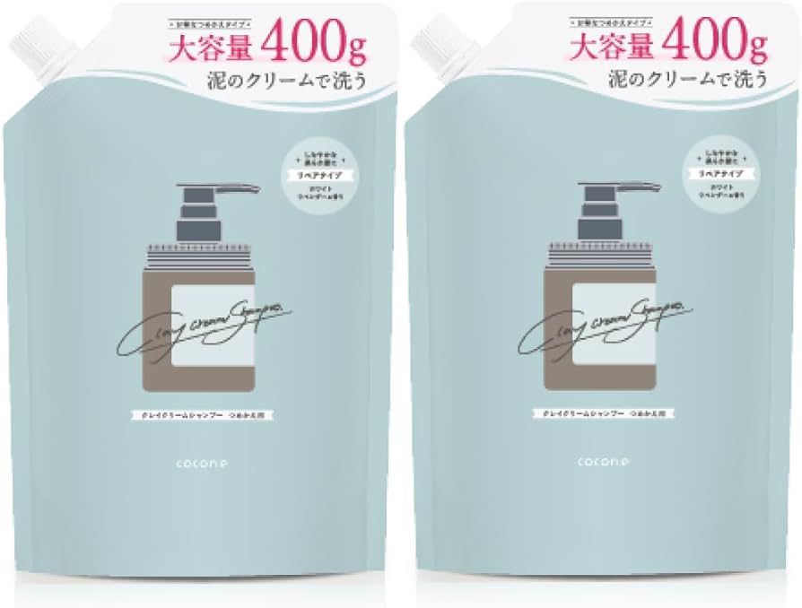 Amazon | cocone ココネ クレイクリームシャンプー 極上のうるツヤ髪へ