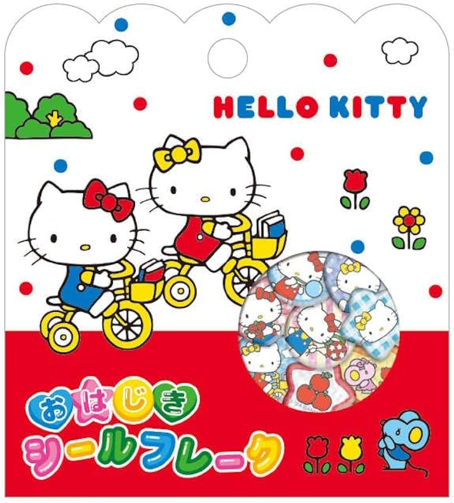 Amazon | クラックス ハローキティ おはじきシールフレーク シール