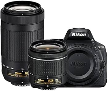 Amazon.com : Nikon D5600 24.2 MP DX-Format DSLR Camera with AF-P