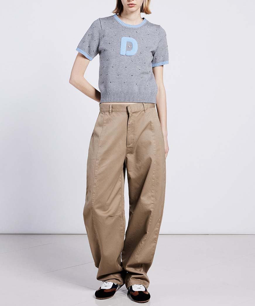 Amazon | [ダブルスタンダードクロージング] Dロゴラインストーン