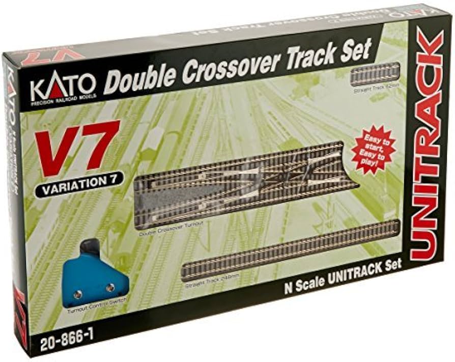 Amazon.com: Kato USA Model Train Products V7 UNITRACK Double