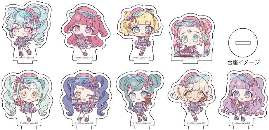 Amazon.co.jp: アイドルランドプリパラ 07 ミニキャライラスト