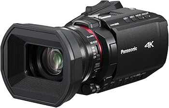 Amazon | Panasonic X1200 4Kビデオカメラ、広角望遠レンズ、24倍