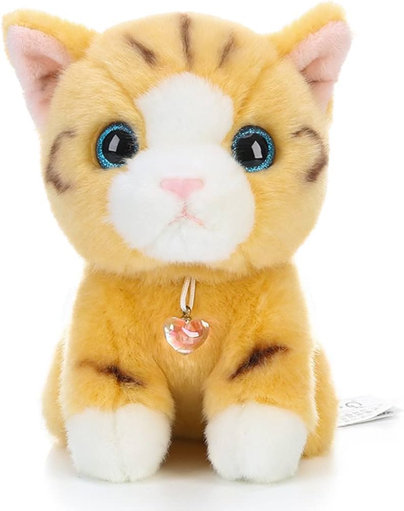 Amazon.co.jp: 子猫 ぬいぐるみ 猫ちゃん 癒し系 アニマル ドール