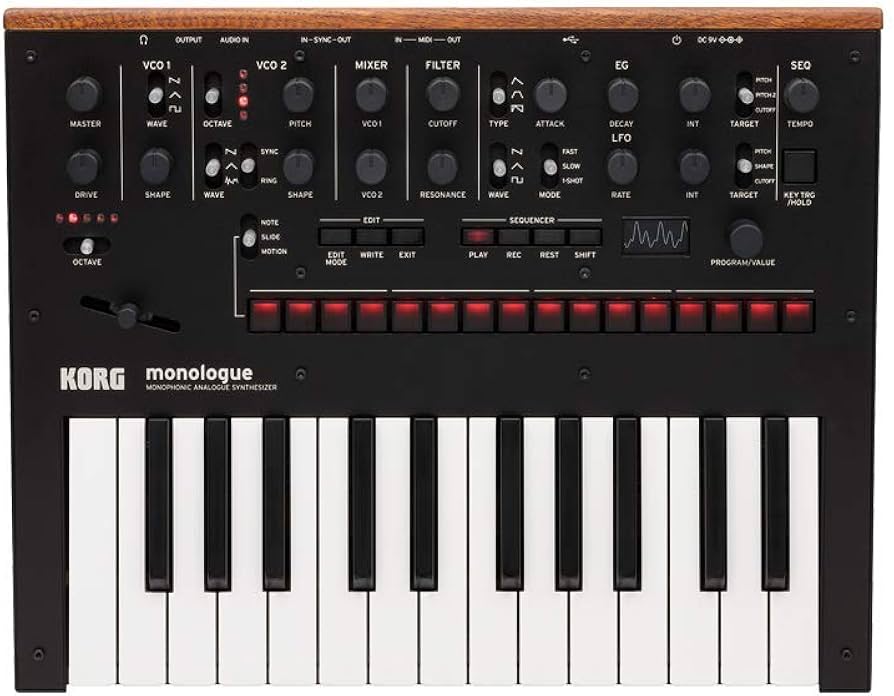 Amazon | KORG コルグ - モノフォニック アナログ シンセサイザー