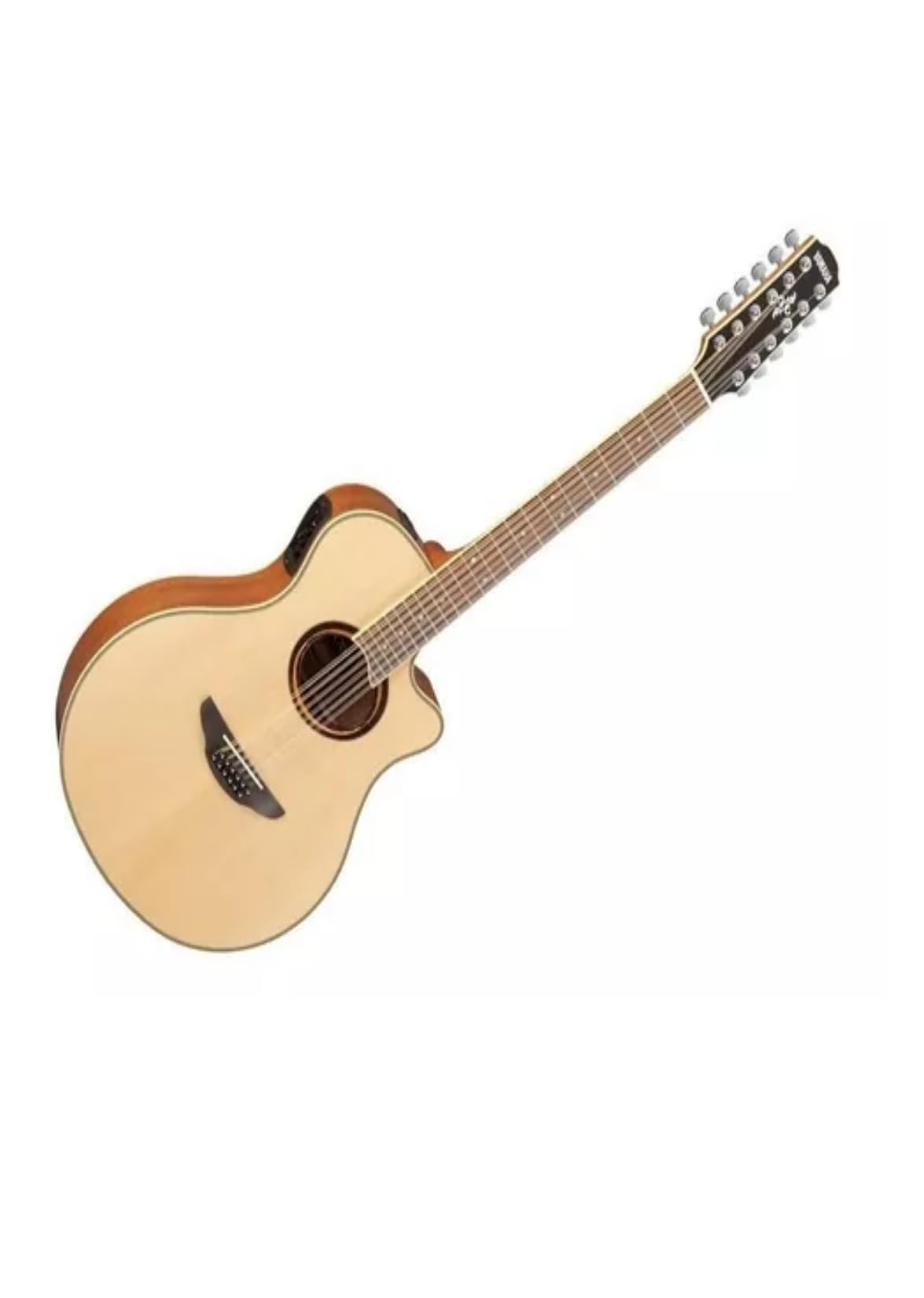 Amazon.com: Yamaha APX700II-12 12-String Thinline Cutaway Acoustic