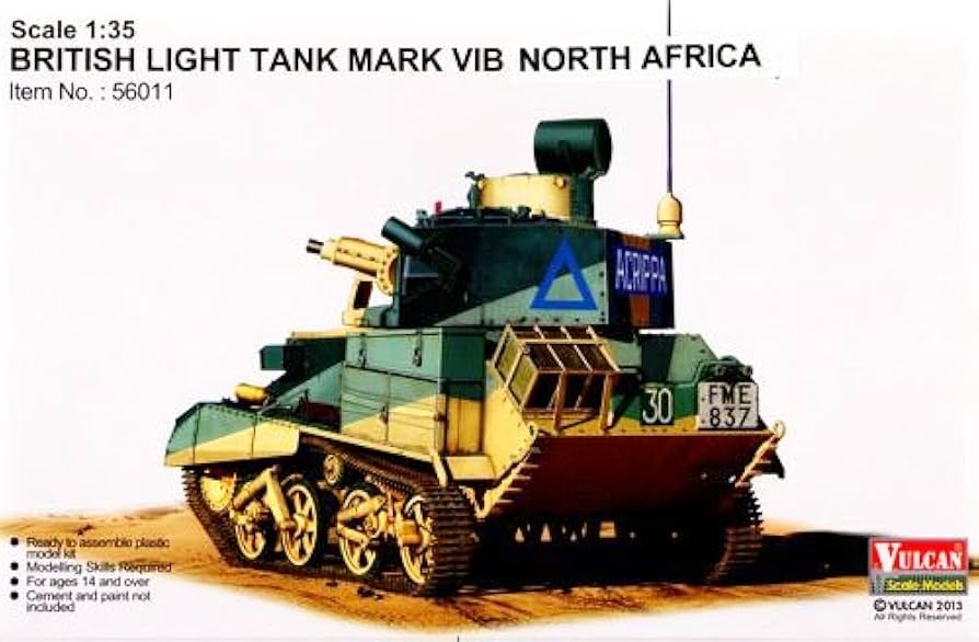 Amazon | バルカンスケールモデルズ 【56011】 1/35 WWII 英 Mk.VI B