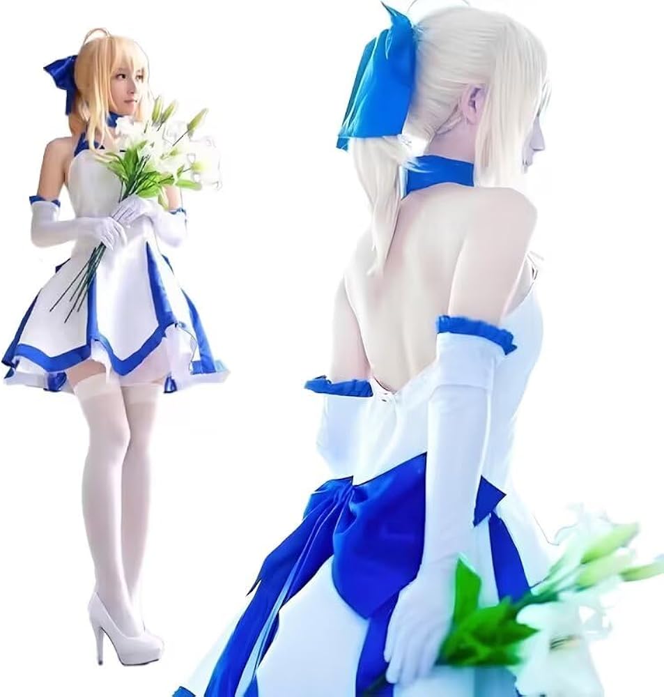 Amazon.co.jp: [MEYOIJK] Saber. Lily コスプレ セクシー 可愛い 胸