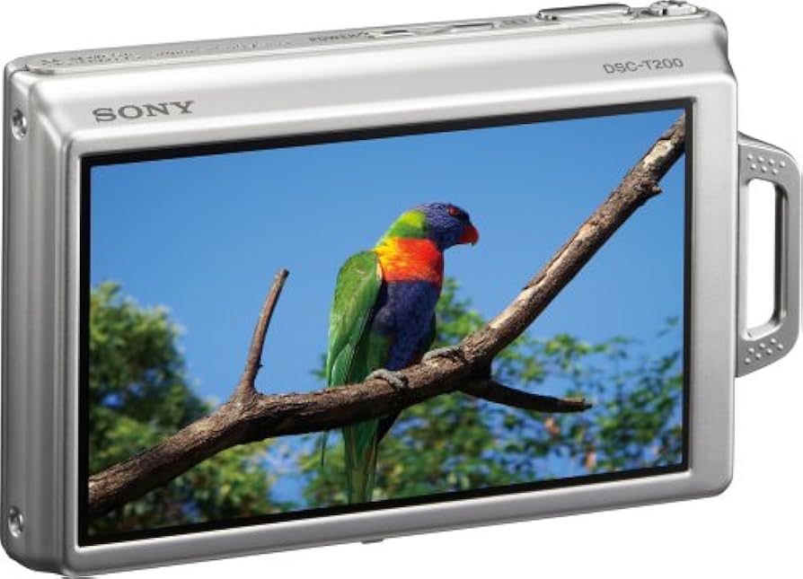 Amazon.com : Sony Cybershot DSC-T200 8.1MP Digital Camera with 5x