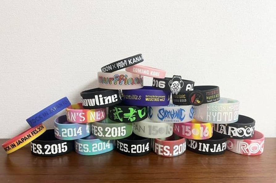 Amazon.co.jp: 邦ロック フェス ラバーバンド ラババン まとめ売り R