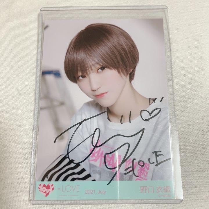 イコラブ 野口衣織 生写真 直筆 シークレット Z ＝PRESS 60/60