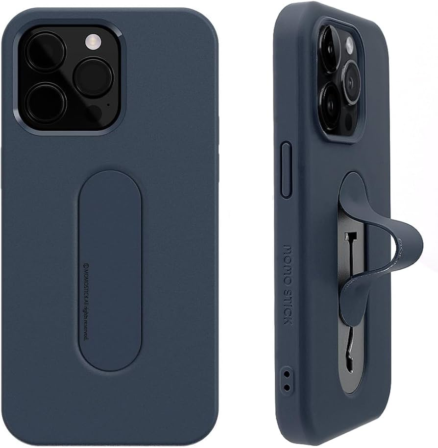 Amazon | momo stick iPhone 15 Pro 用 ケース Mag Grip フラット