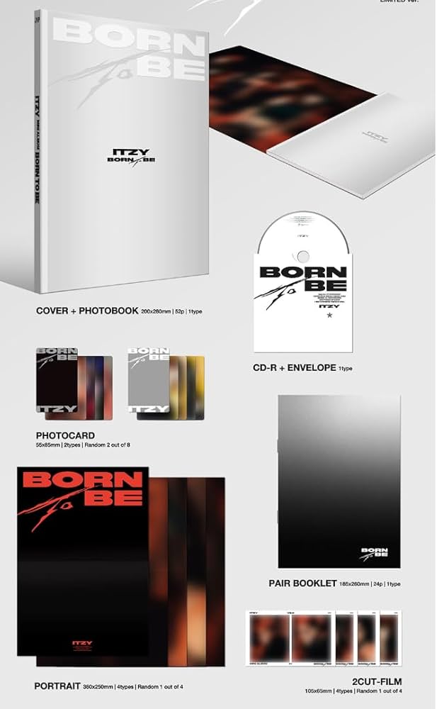 Amazon.com: ITZY BORN TO BE Limited Edition Ver