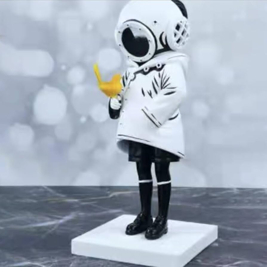 Amazon.co.jp: ChunRan Li89 北欧アート ディープシー ダイバー ガール