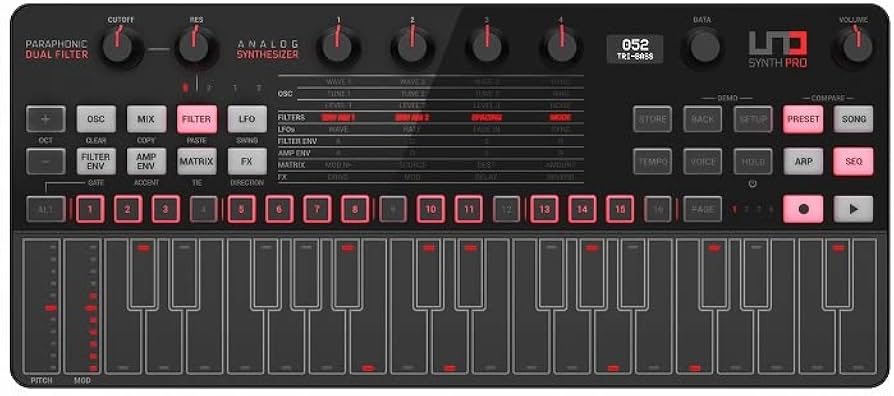 Amazon.co.jp: IK Multimedia UNO Synth Pro Desktop - Black Edition