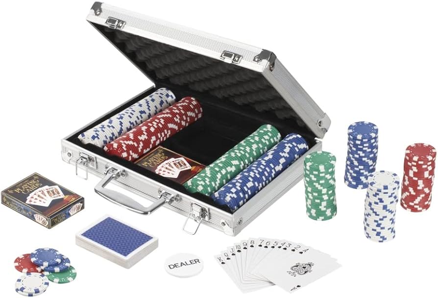 Amazon | トイザらス公式 ポーカーセット チップ200枚 トランプ付き
