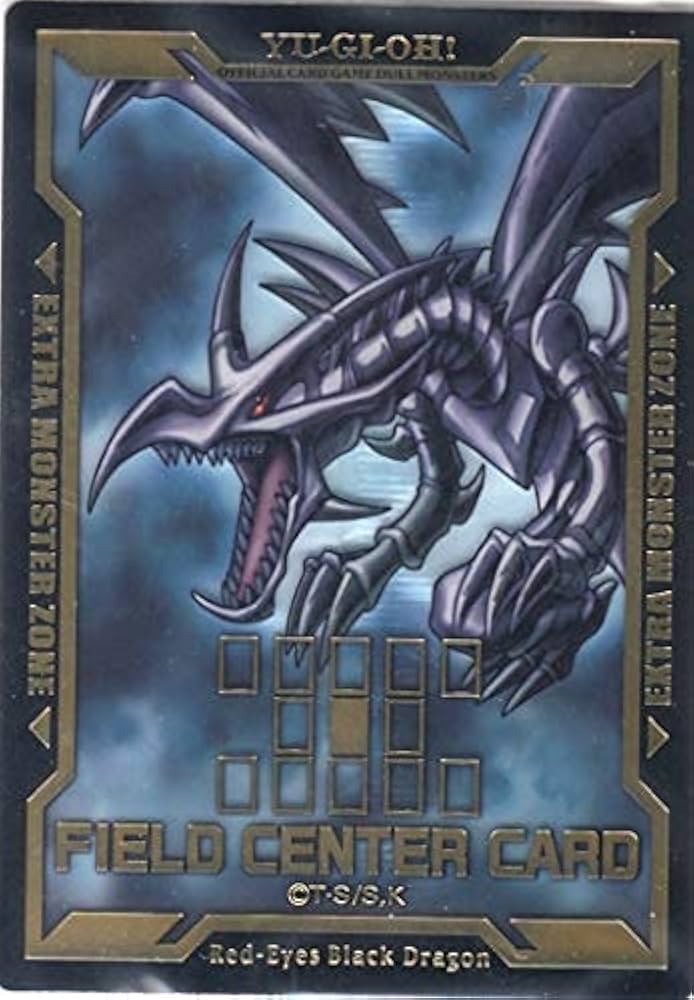 Amazon.co.jp: 遊戯王 LGB1 [真紅眼の黒竜] 特製フィールドセンター