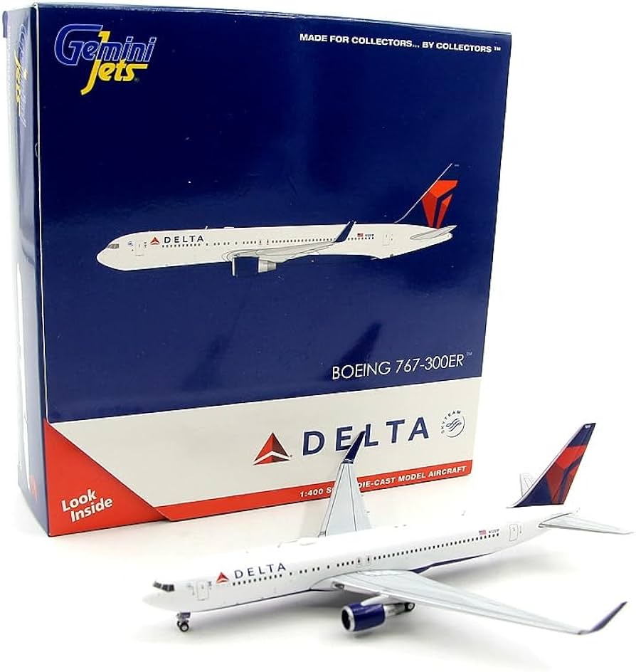 Amazon.com: GeminiJets for Delta Airlines for Boeing B767-300ER