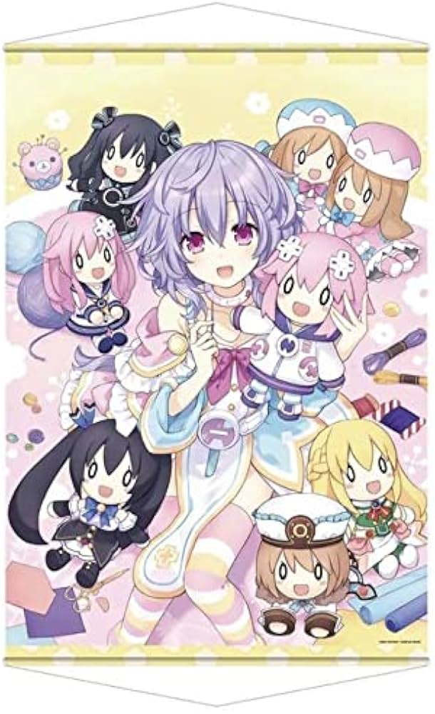 Amazon.co.jp: ネプテューヌ B1 タペストリー つなこ氏描き下ろし