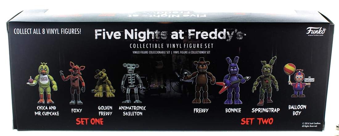 Amazon | FIVE NIGHTS AT FREDDY'S 2 FIGURE 4PK PACK1 | フィギュア