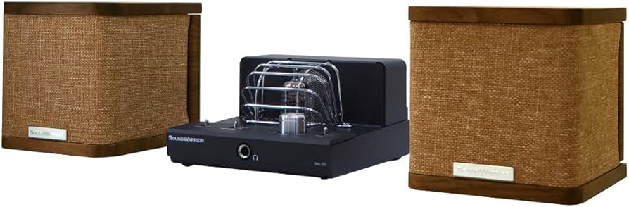 Amazon.co.jp: SOUNDWARRIOR 日本製 小型 ハイブリッド 真空管アンプ