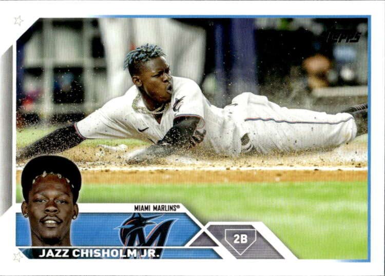 Amazon.com: 2023 Topps #172 Jazz Chisholm Jr. Miami Marlins NM-MT
