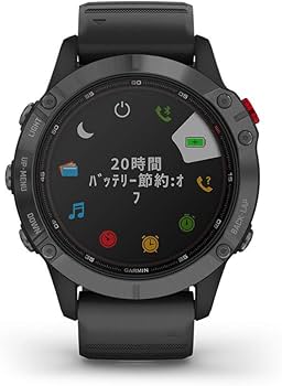 Amazon | ガーミン fēnix 6 Pro Dual Power Slate Black 小 010-02410