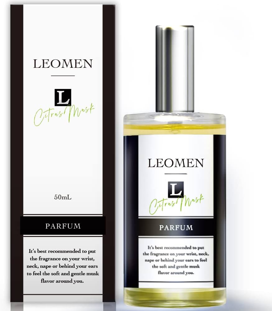 Amazon | LEOMEN 香水 メンズ 50mL シトラス ムスク 柑橘 フレグランス