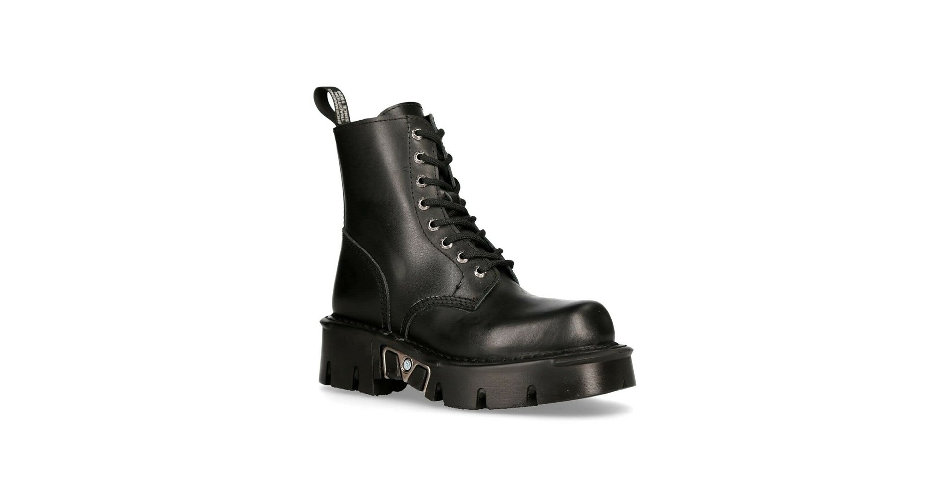 Amazon.com | New Rock MILI-084N-S3 Black Gothic Boots Fashion