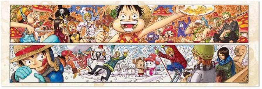 Amazon.co.jp: ONE PIECE ジグソーパズル～Four seasons of Straw Hat
