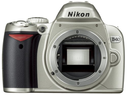 Amazon | Nikon デジタル一眼レフカメラ D40 シルバー ボディ本体 D40S