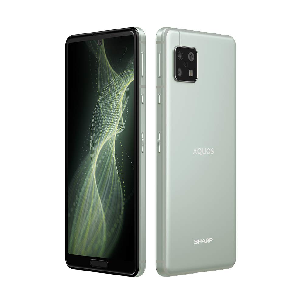 Amazon | SHARP SIMフリースマホ AQUOS sense5G オリーブシルバー