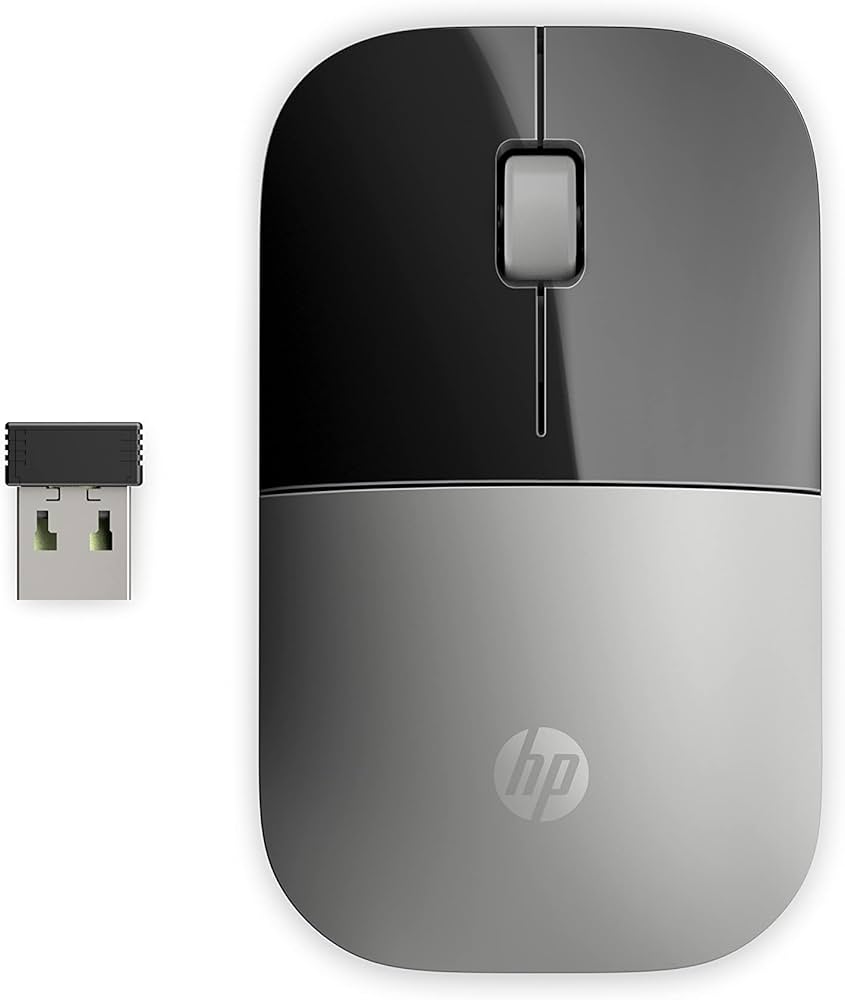 Amazon.com: HP Z3700 G2 Wireless Mouse - Natural Silver, Sleek