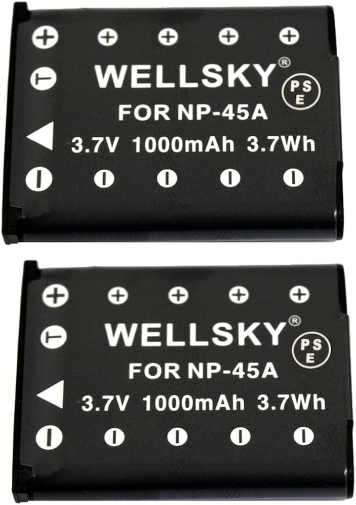Amazon | WELLSKY 富士フィルム NP-45 NP-45A NP-45B NP-45S