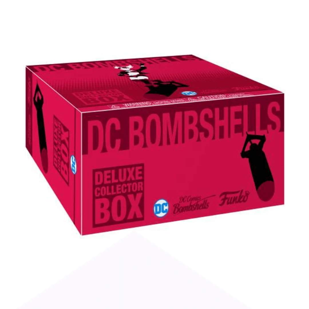 Amazon.com: Funko DC Bombshell Deluxe Set Batman Bombshell POP