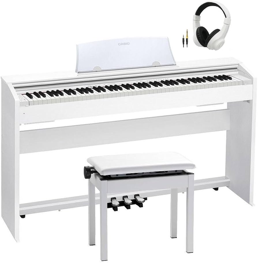 Amazon | 【高低自在ピアノ椅子＆ヘッドホン＆譜面立て＆楽譜集セット