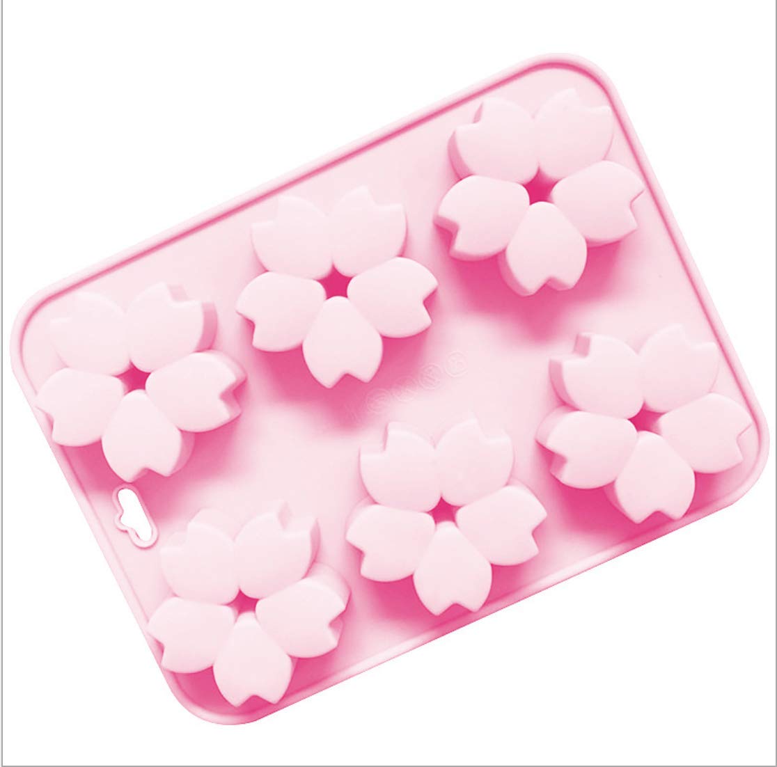 Amazon.co.jp: シリコン型 桜 直径約6.5cm 6個 チョコレート 焼き菓子