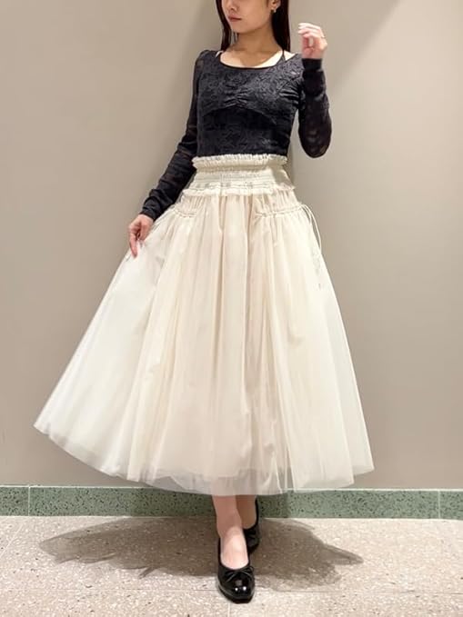 Amazon | [スナイデル] Chacottレース柄編みプルオーバー SWCT251001