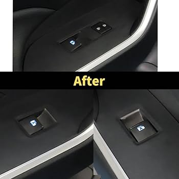 Amazon | 光る LEDイルミネーション付き パワーウインドウスイッチ