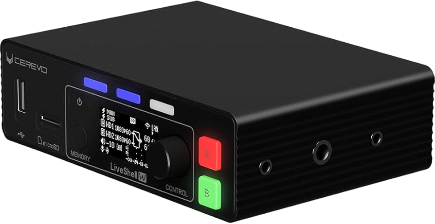 Amazon.co.jp: 【国内メーカー】Cerevo LiveShell W PCレス ライブ配信