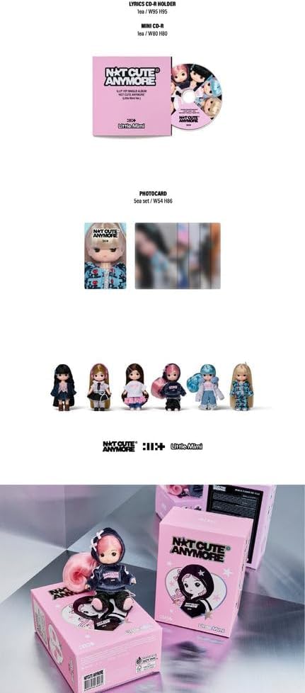 Illit not cute anymore 1er album unique Little Mimi Ver/Randomver