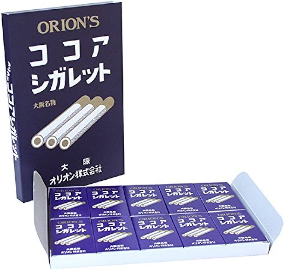 Amazon.co.jp: ココアシガレット (6本×10箱入り)×2セット : 食品・飲料