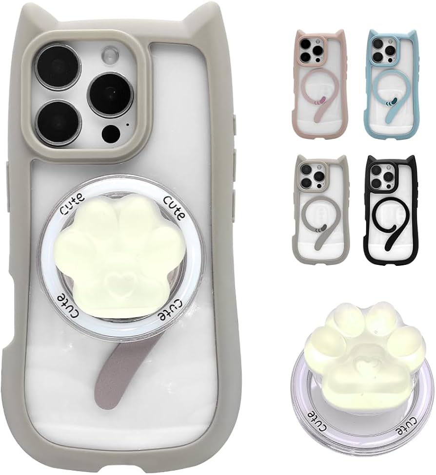 Amazon.co.jp: Angel Smile 15promax スマホケース リング付き Magsafe