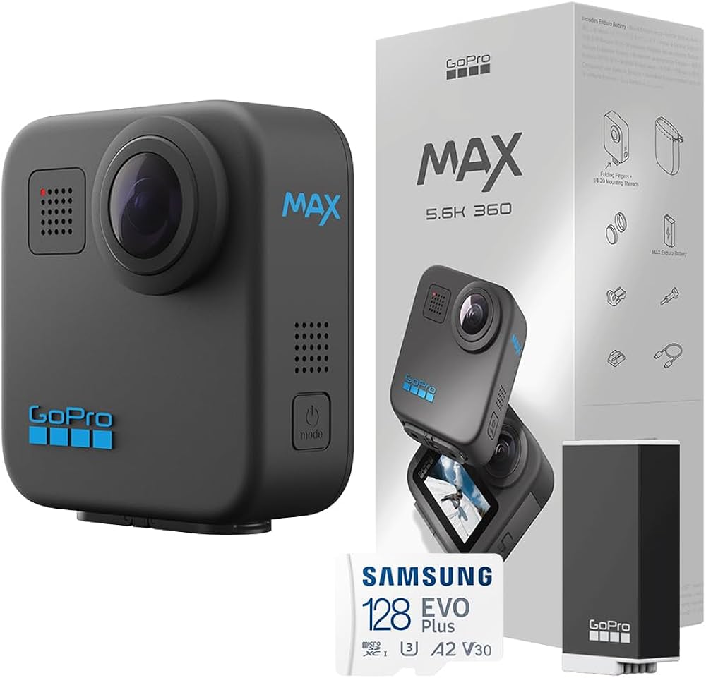 Amazon | GoPro公式限定 GoPro MAX + SDカード 360度カメラ 5.6K 16.6