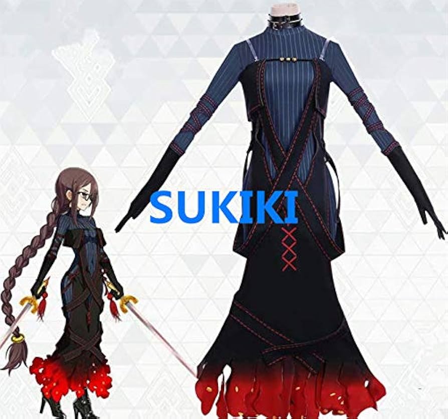 Amazon.co.jp: FGO フェイト アサシン 虞美人 初期段階 コスプレ衣装