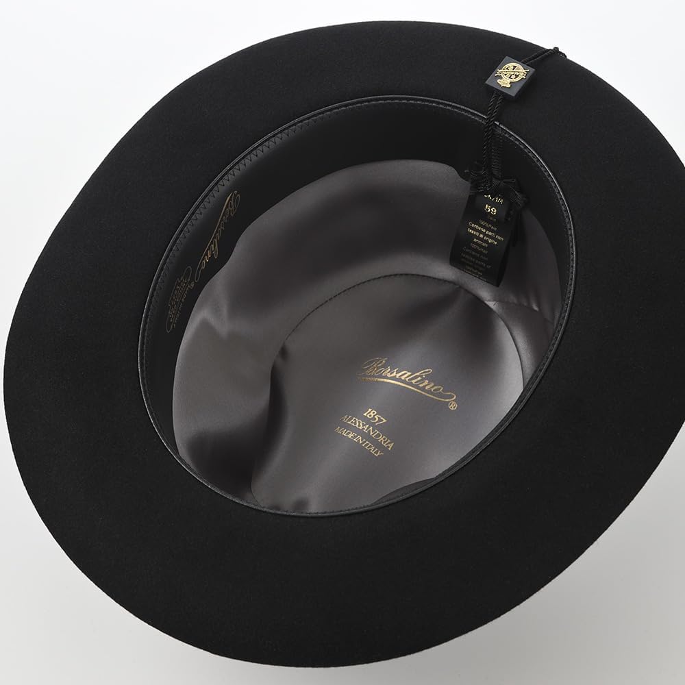 Amazon | [ボルサリーノ] 帽子 メンズ レディース Alessandria rasato