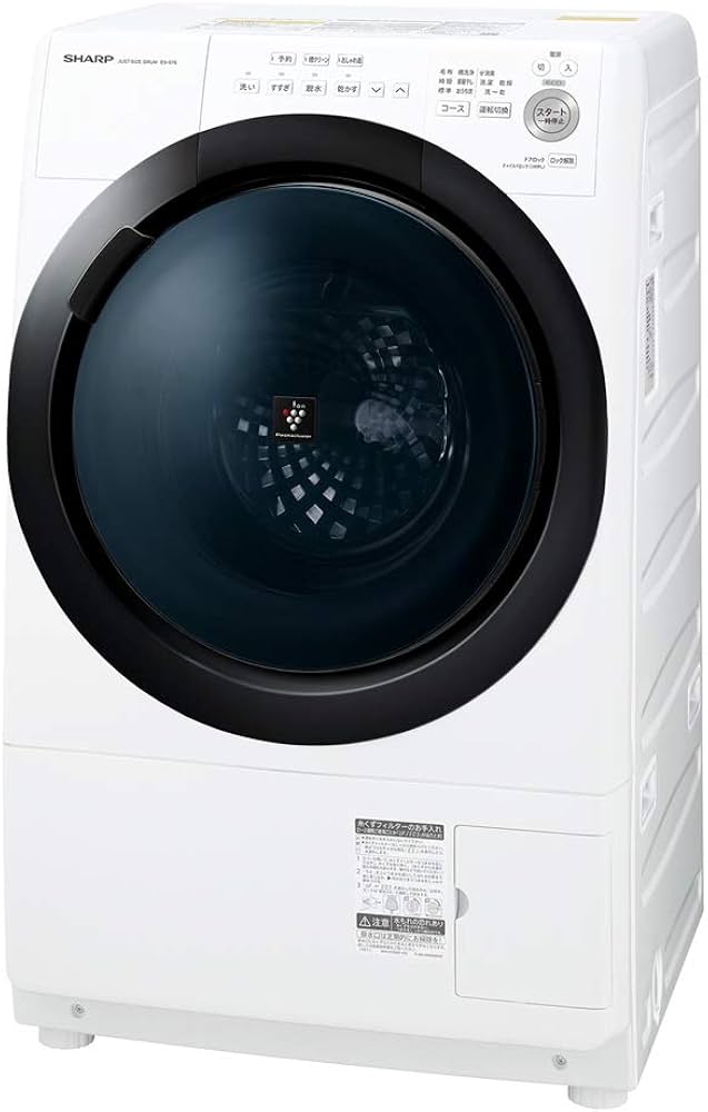 Amazon | シャープ ドラム式 洗濯乾燥機 ヒーターセンサー乾燥 右開き