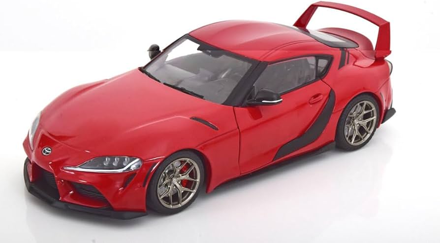 Amazon | solido 1/18 Toyota GR Supra 2023 レッド ミニカー スープラ