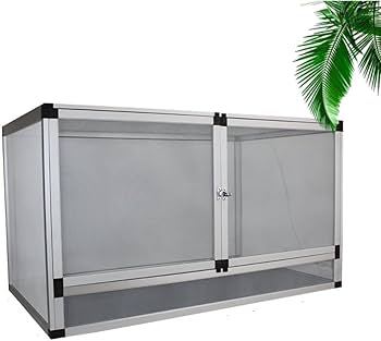 Amazon | TRRCEPOS 爬虫類 ケージ 60-100cm レオパ リクガメ トカゲ